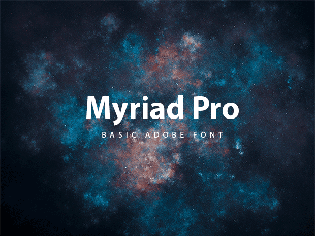 Myriad Pro Condensed