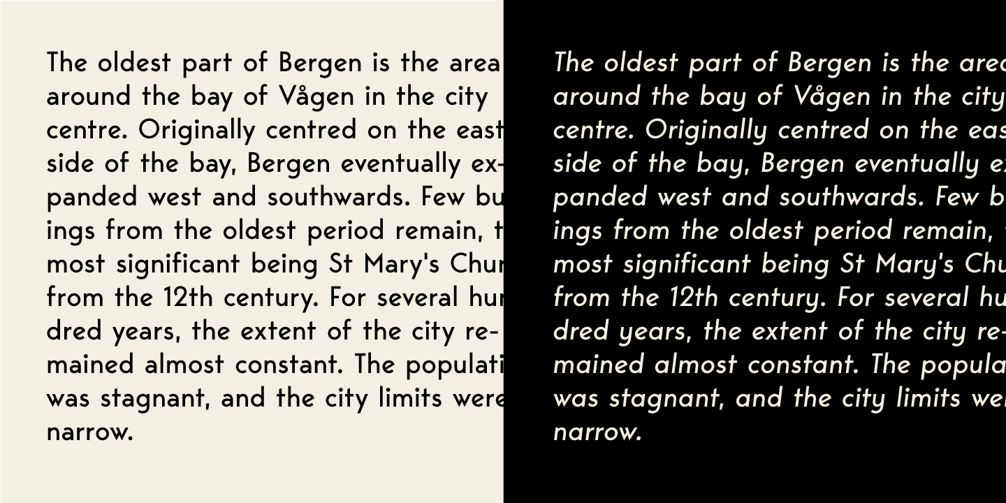 Bergen Sans