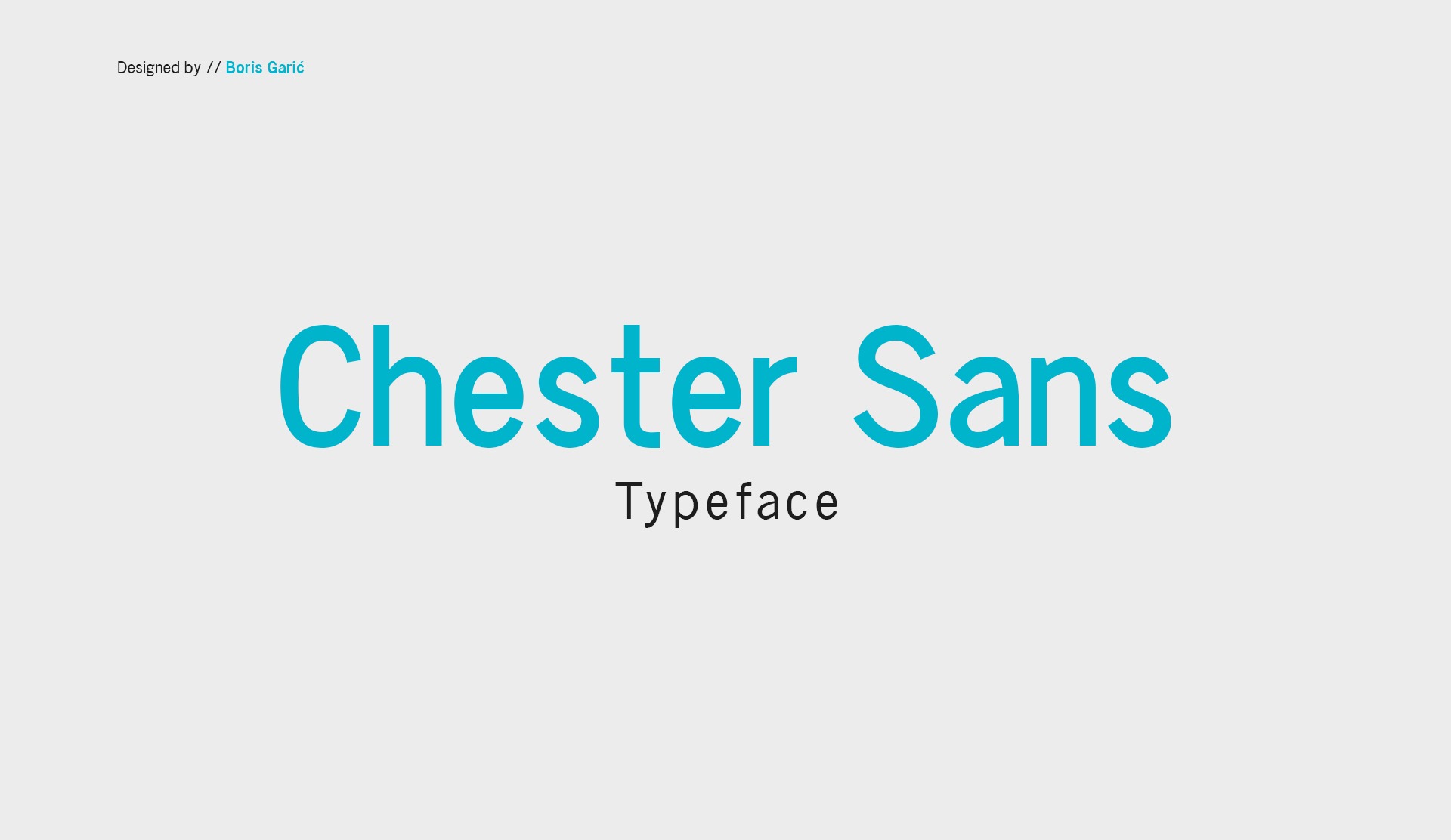 Chester Sans