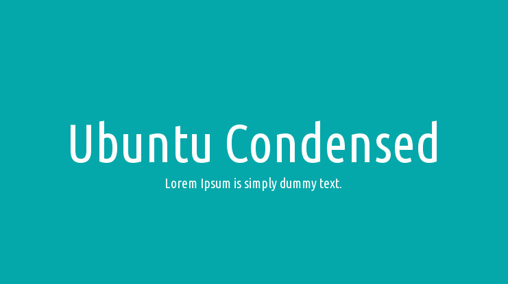 Ubuntu Condensed