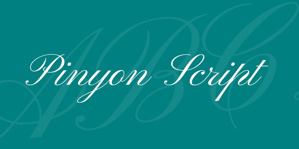 Pinyon Script