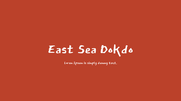East Sea Dokdo