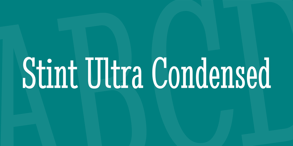 Stint Ultra Condensed