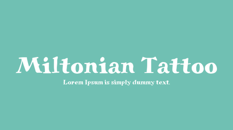 Miltonian Tattoo