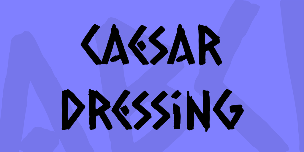 Caesar Dressing