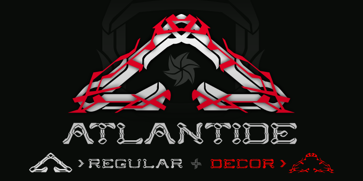 Atlantide: скачать шрифт и установить для веб-сайта и фотошопа бесплатно.