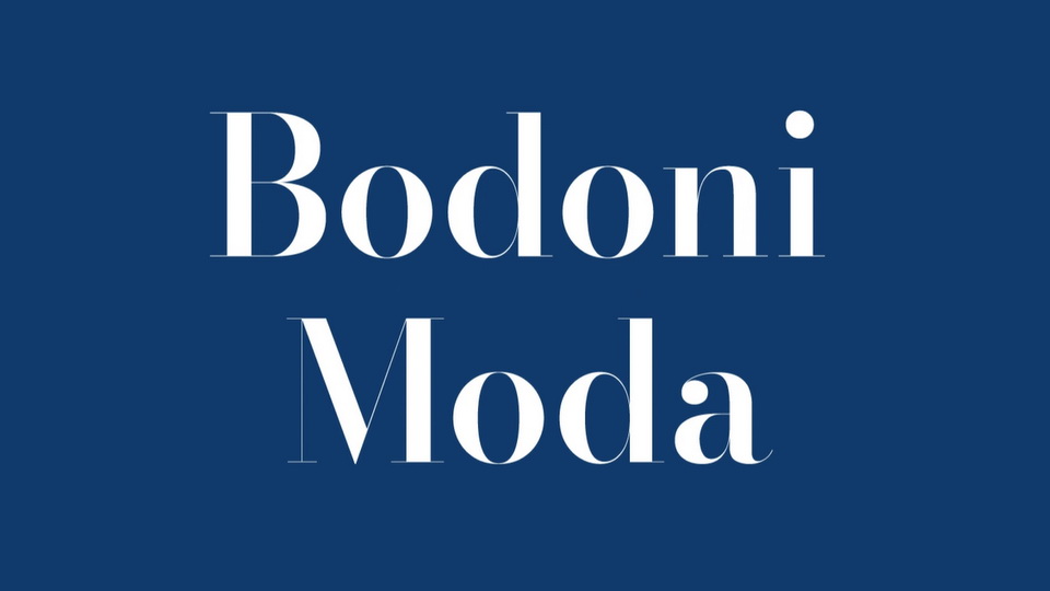 Bodoni Moda