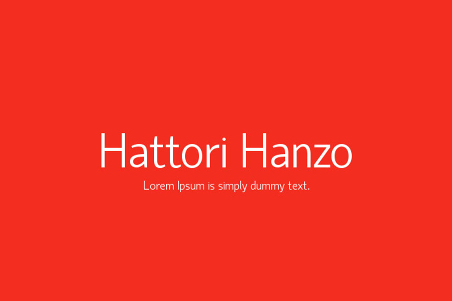 Hattori Hanzo