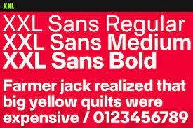 XXL Sans