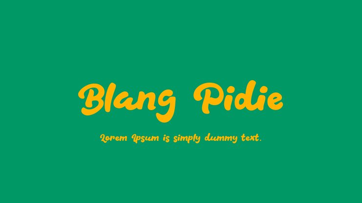 Blang Pidie