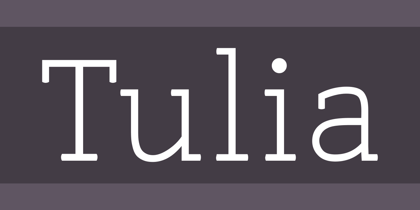 Tulia: скачать шрифт и установить для веб-сайта и фотошопа бесплатно.