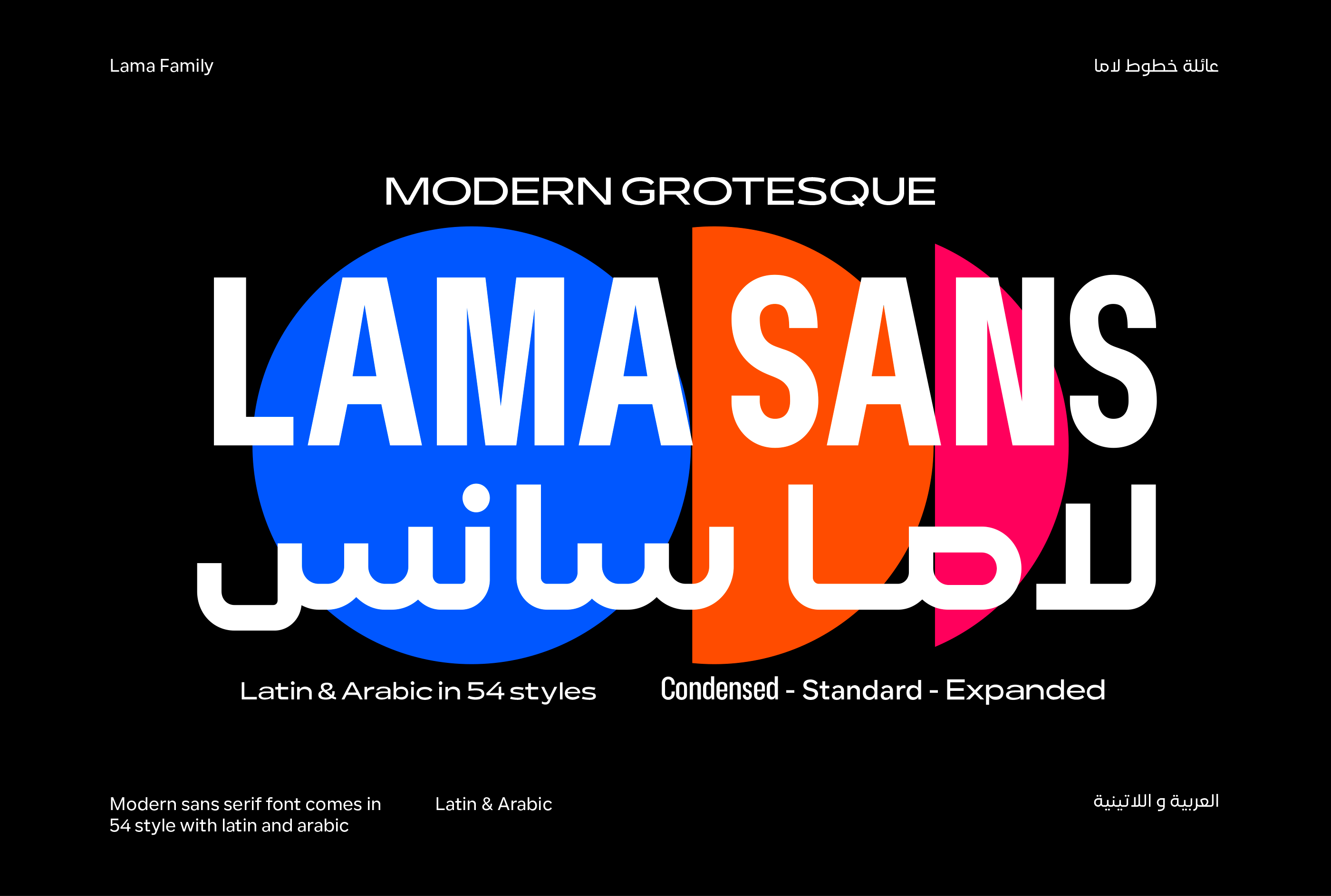 Lama Sans Condensed