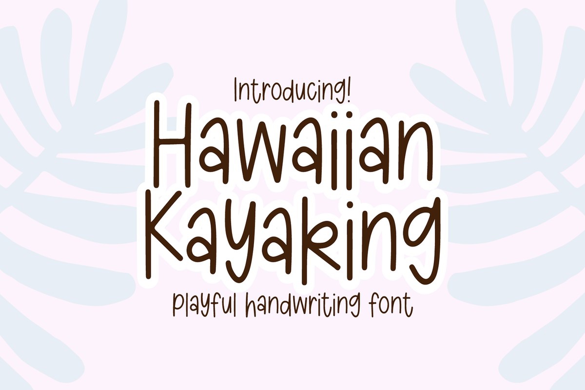 BFC Hawaiian Kayakin