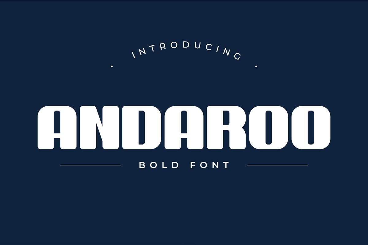 Andaroo Bold