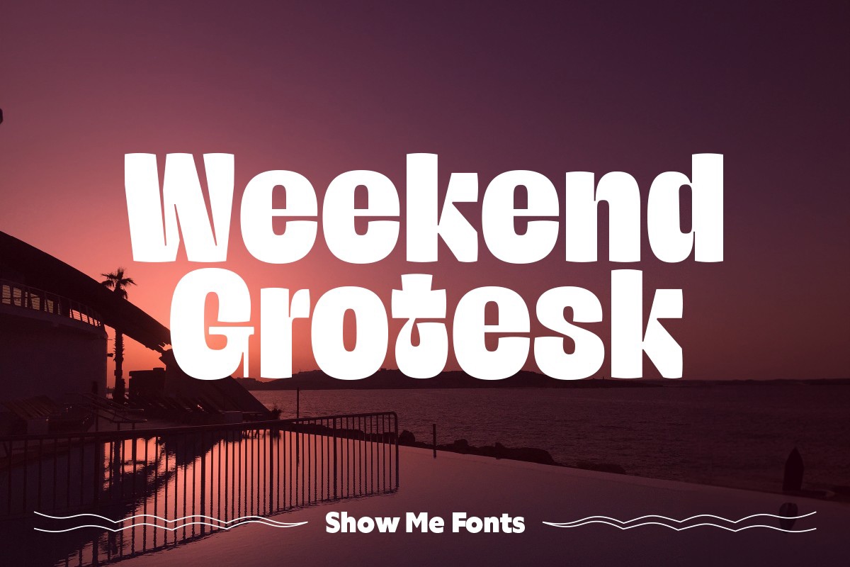 Weekend Grotesk
