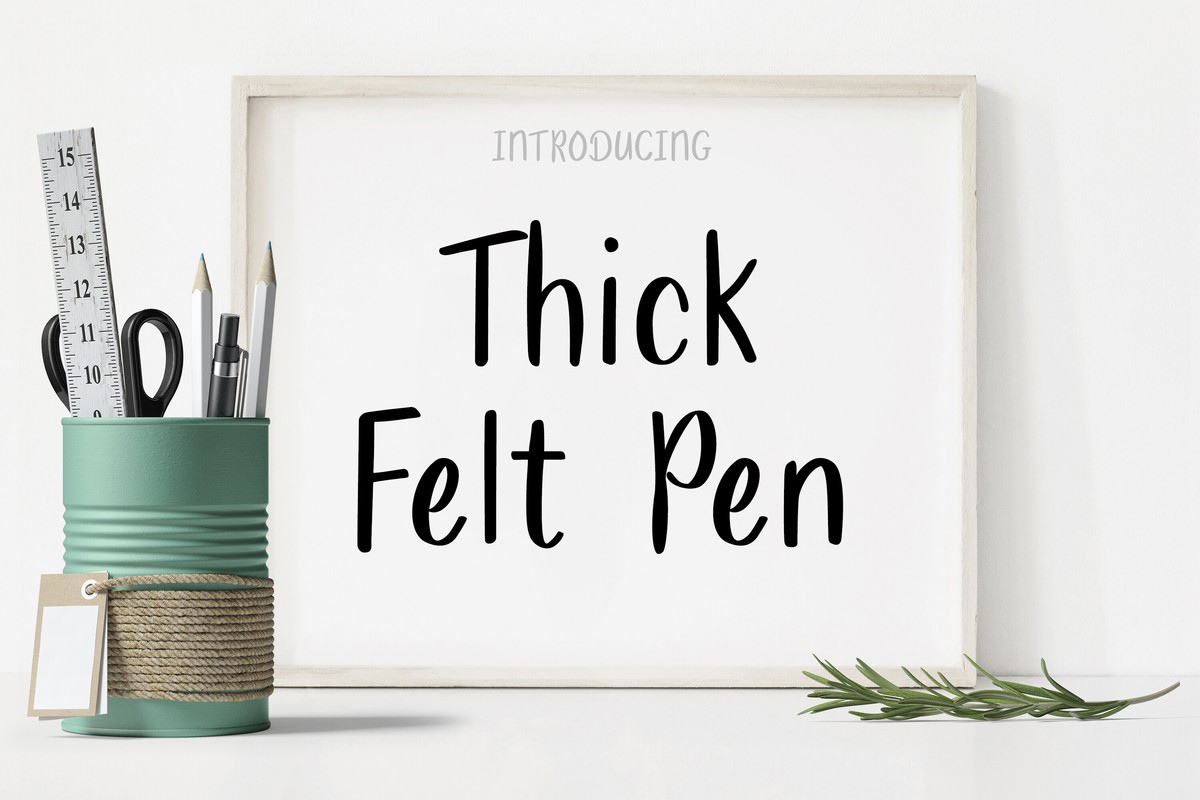 Thick Felt Pen